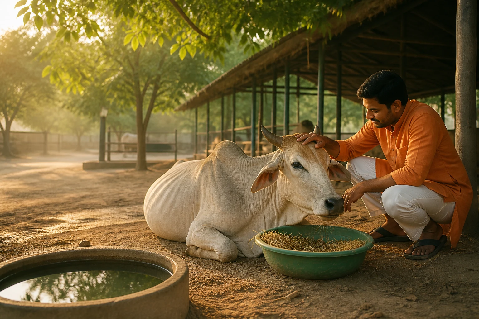 Cow Mata Care in action